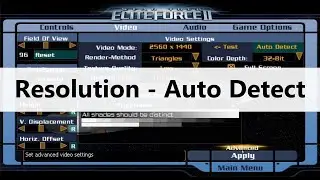 Star Trek Elite Force 2 - Auto Screen Resolution
