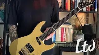 ESP LTD Mirage Deluxe '87 Metallic Gold UNBOXING
