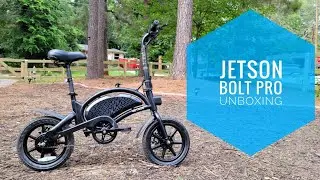 Распаковка электровелосипеда Jetson Bolt Pro.