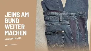 Jeans am Bund weiter machen