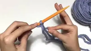 Como montar os pontos para tricotar?