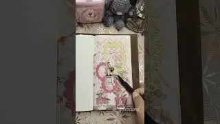 TN Journal Scrapbook | Yellow Frame Butterfly #creativejournaling #collage