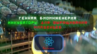 Генная биоинженерия. Ростовые капсулы. Инкубаторы. Genetic bioengineering. Growth capsules