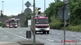 Feuerwehr Neuss mit Doppeleinsatz (2 Einsatzorte fast zeitgleich)