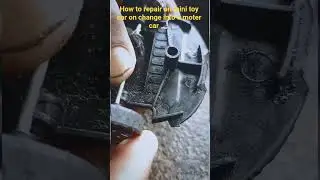 How  to repair on toy car change into a motor car 🚗 #project #likeandsubscribe #uniqueshorts ..