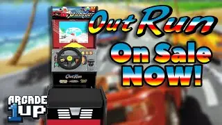Arcade1Up Outrun Sit Down Racing Cabinet Now Available!