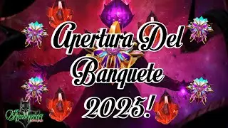 2025. Banquet Crystal Opening! Pocos Cristales Pero buenos! 😉 #mcoc #banquet #mco
