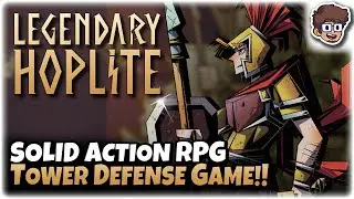 SOLID Action RPG Tower Defense!! | Let's Try Legendary Hoplite