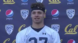 Cal Football Post Practice - DB Ashtyn Davis 9/17/18