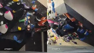 20251030 Side by Side Orange Sends (angles 1 & 2)