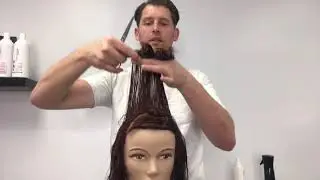 How to cut wavy curly hair in-depth tutorial