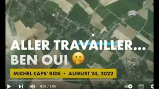 Aller au travail &agrave; v&eacute;lo .....ben oui, le 24 ao&ucirc;t 2022
