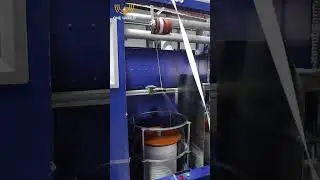 Water Blocking Filler Rope factory tour! 😀#industry  #oneworld