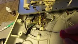 Technics SL-1300 - Part D New project. Lever of the arm lift mechanism, and the right fluid for it