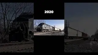 Evolution of Norfolk Southern (2025-1942) #norfolksouthern #train #shorts