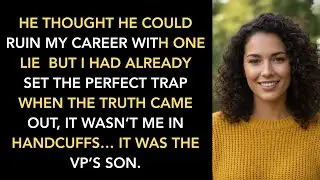 VP&rsquo;S SON THOUGHT HE COULD RUIN MY CAREER WITH A LIE - BUT I SET THE TRAP | #officerevenge 