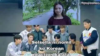 Korean reaction to selsella nomilsa//Tiptop comedy @Thegroups