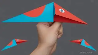 Paper Bird Finger Puppet | How to make Paper Birds | Origami Paper Birds