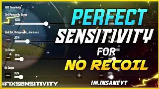 THUMB PLAYER SENSITIVITY 🔥 | HIGHLY REQUESTED | PUBG MOBILE | IMINSANEYT