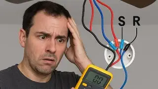 طريقة تحديد أطراف مروحة السقف بسهولة ⚡️🌀