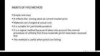 PRICING OF MATERIAL ISSUES SESSION 49 CMA III SEM UNIT 5 MU