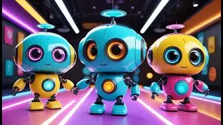 Toy Countdown &mdash; Robots Dance All Around Town | Fun Robot Song for Kids | Silly Counting Rhyme