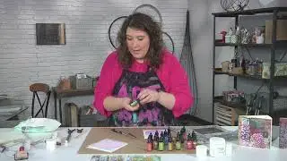 Make a journal cover on Make It Artsy with host Julie Fei Fan Balzer (904-1)