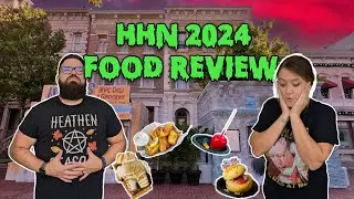 We Ate Entirely TOO MUCH at HHN 2024 | Best and Worst Food Review.