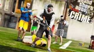GTA V: VIDA DO CRIME | INVADIRAM NOSSA FAVELA NO MEIO DO BAILE #EP.32 - Tj