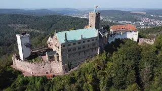 Wartburg, Germany 🇩🇪  - [4K] Drone Tour
