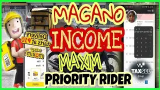 Magano Kita-an sa Maxim Delivery Bilang Priority Rider #LifeofDeliveryRiderPart120
