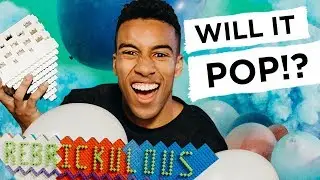 LEGO 'WILL IT POP?' Exploding Balloon Test - REBRICKULOUS
