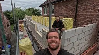 FIRST FLOOR IS INSTALLED!