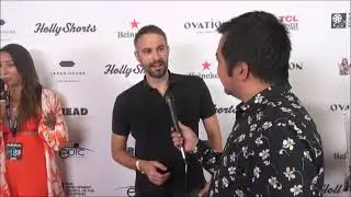 Alex Rollins Berg Carpet Interview for Hold Up | HollyShorts Film Festival 2022