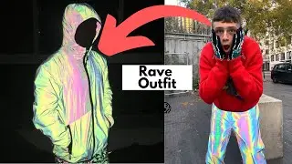 Rave Outfit I ReflectiveClo #Shorts