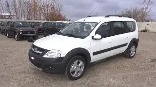 2017 Lada Largus Cross. Обзор (интерьер, экстерьер, двигатель).