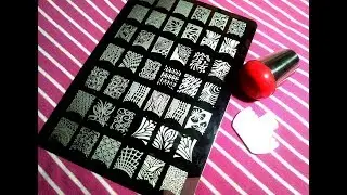 Banggood XL Stamping Plate and Marshmallow Stamper review and swatch.