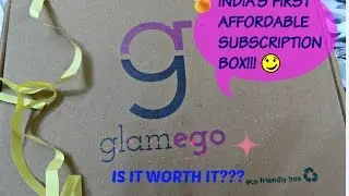 *NEW* GLAM EGO BOX | INDIA'S FIRST AFFORDABLE SUBSCRIPTION BOX| DIA BEAUTY BLOSSOMS