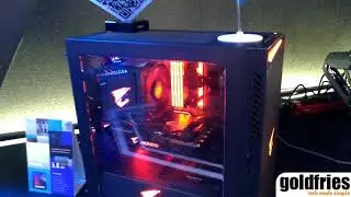 Gigabyte Showcase Area at TWTC Hall 1 of Computex 2018