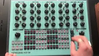 MODULAR SYNTHS AND PERKONS DRUM MACHINE HARDWARE JAM - BRAP STYLE INDUSTRIAL IMPROVE
