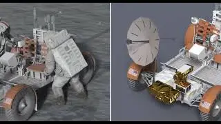 Driving on the Moon: The Secret Tech of the Apollo Moon Buggy