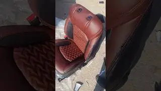 Maruti Fronx Premium Seat Cover Fitting #car #automobile #carlover #seatcover #autoaccessories