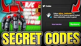 SLAP BATTLES NEW WORKING R/C GLOVE CODES (HOW TO GET R/C GLOVE & PHASE MASTERY SHOWCASE) Roblox