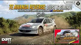 Dirt rally 2.0 / Te Awanga Sprint Reverse, HAWKES BAY, NEW ZEALAND / Peugeot 206 Rally 