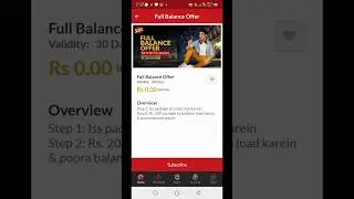 Jazz full balance offer #jazzoffer #jazzfullbalance