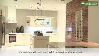 Kitchen niche cladding in Dublin