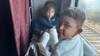 Delhi to Odisha Train Journey with Kids | Christmas Holiday Family Vlog 🎄🚆