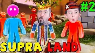 KIRMIZI ÇOCUK ADAMLAR GİZLİ SANDIKLARI BULUYOR!  | SUPRALAND TÜRKÇE #2