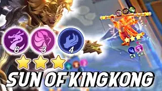 HYPER SUN KINGKONG 3 SYNERGY‼️TAJIR MELINTIRR #magicchessgogo #mobilelegends #mlbbidcreator