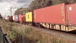 RTB-Cargo Vectron Lok EGS European Gateway Services met Container Trein te Blerick Nederland 23.9.20